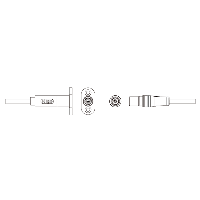 Higo Hot sale electric bike bicycle battery male female IP67 AC DC type cable ebike waterproof connectors