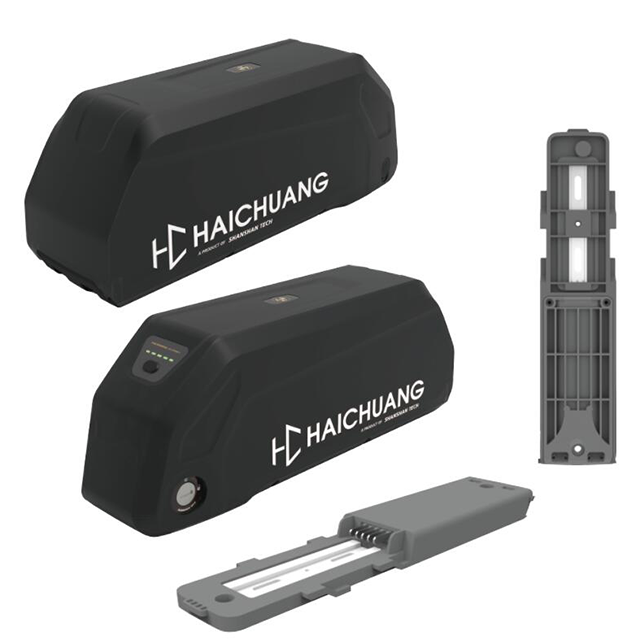  Hai Chuang SSE-151 18650 10S6P 13S5P Downtube type e bike battery box 65pcs Cell Electric bike battery casing