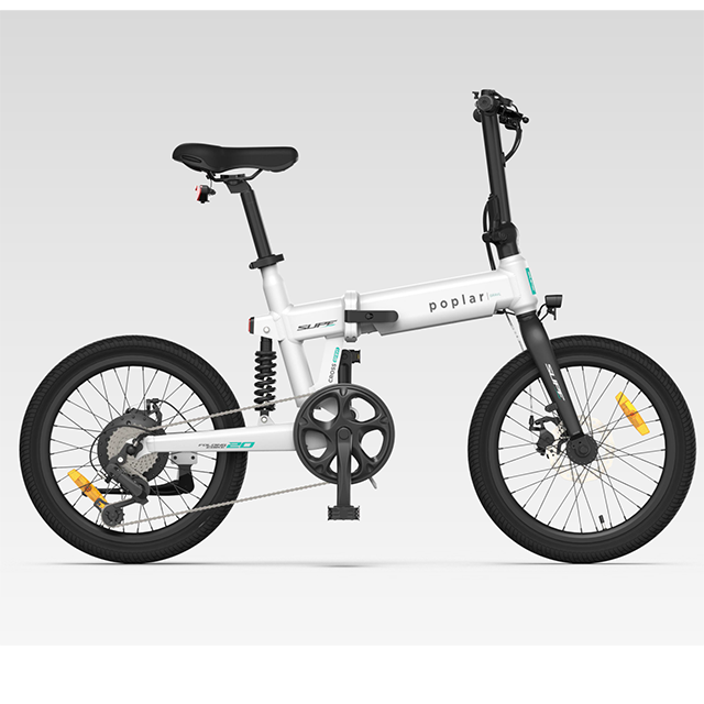Ultra long mileage portable folding Electric bicycle lithium battery 36V 10Ah 250W rear hub motor 