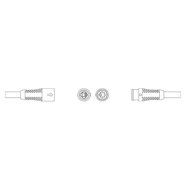 Higo ebike motor Male to female outdoor ip67 11pin waterproof electrical bicycle connector