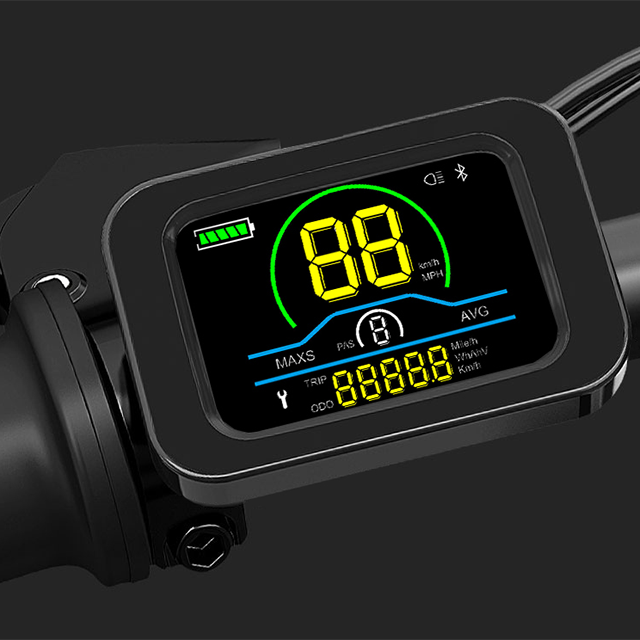 36V 48V Bluetooth LCD display for ebike