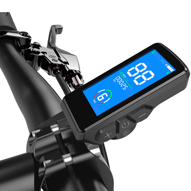 Multiple locations can be installed 2.3 inch LCD display UART/canbus for ebike