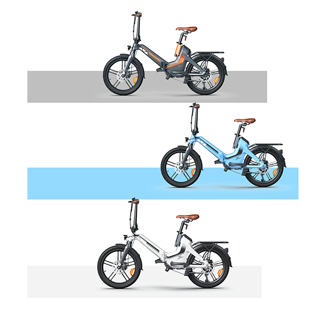 Carry in the trunk Folding Ebike 36V 250w rear hub brushless wheel motor electric bicycle Lighter Magnesium alloy Frame