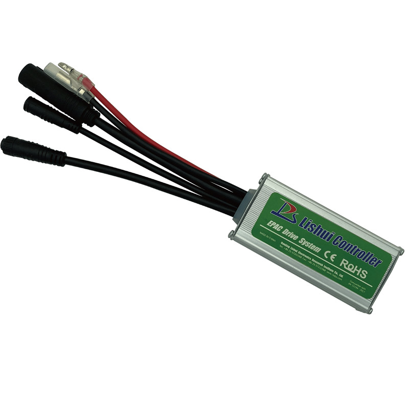 lishui 24V/36V 48v 250W intelligent Brushless Motor ebike FOC controller electric bike Sine Wave hub motor bicycle conversion kit