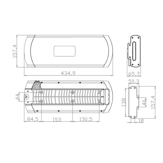 10S5P 13S4P Rear Rack Type 36V 48V Battery Case Electric Bicycle Lithium Ion Battery Pack With Charger
