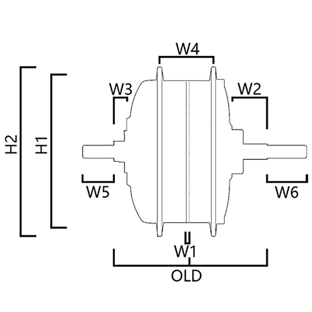 Rear hub motor 250w 350w electric bike conversion kit 