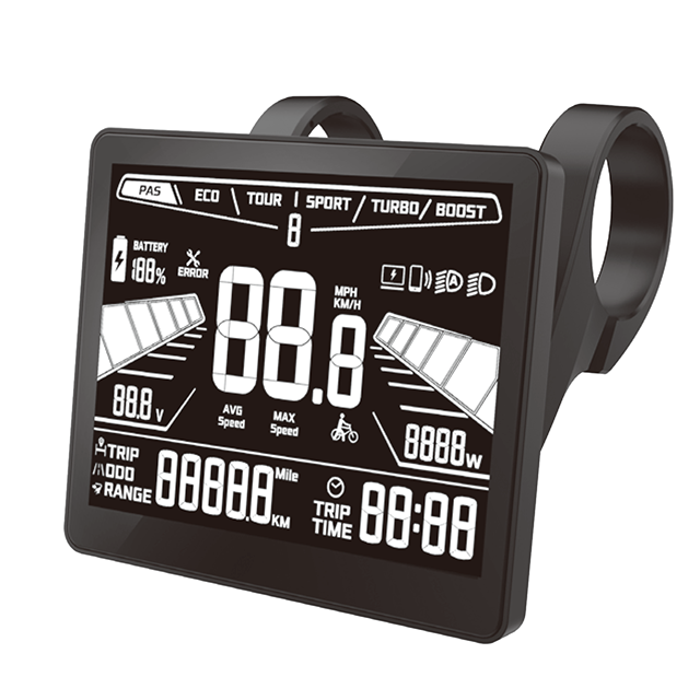 DFSTN, segment, 3.5" display for electric City bike 