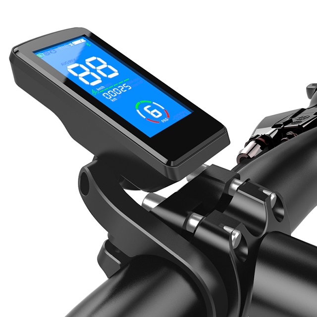 Multiple locations can be installed 2.3 inch LCD display UART/canbus for ebike