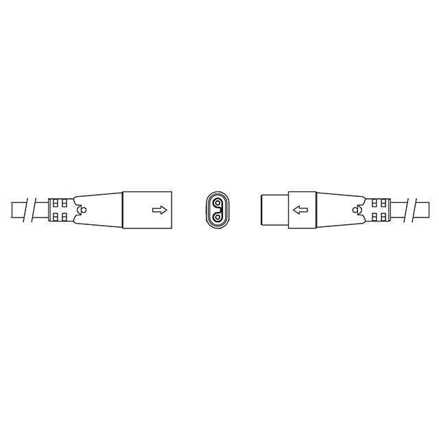 Higo Ebike 2pin display Signal wire harness cable connector electrical aviation plug waterproof cable connector 