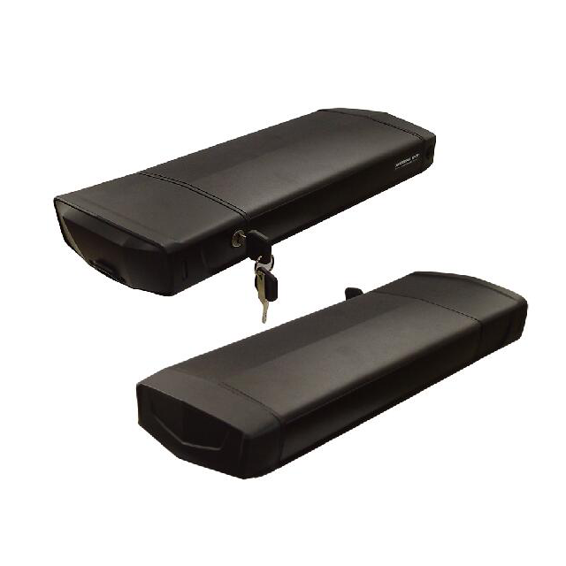 High Quality Rear Rack Type Ultra Slim Battery Case 48V 36V Lithium Ion Battery Pack For Electric Bicycle
