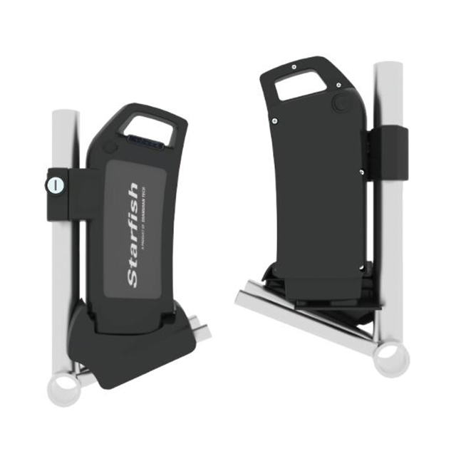  2022 unique design Factory price OEM ODM optional 18650 cell lithium ion battery pack middle tube battery case for ebike 