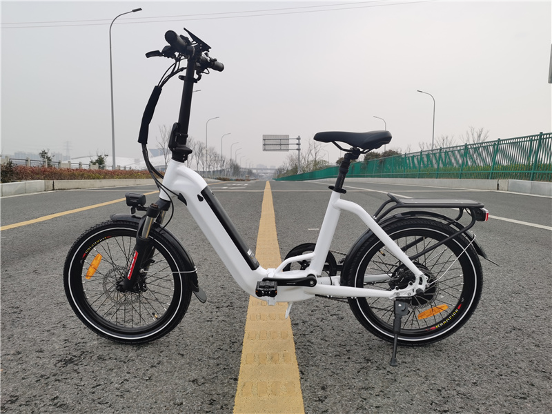 Cost-effective Ebike 20 inch 500W hub motor mini electric folding bike bicycle with 48V hidden battery