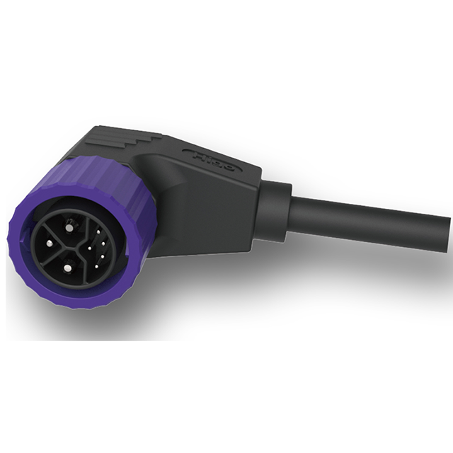 Higo high quality 3power 5signal pin motorcycle battery Discharging Charging Connector for ebike waterproof cable connector 