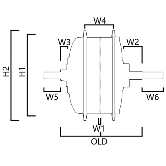 350W 500W 800W front hub motor for Fat Tyre ebike electric bicycle