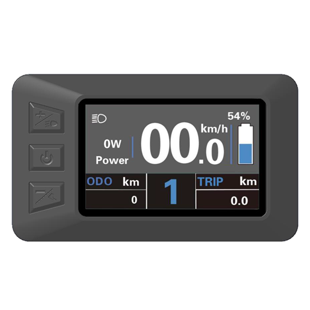  36v 48v TFT display with usb charging for ebike