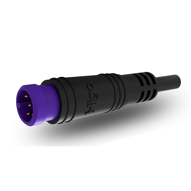 Higo ip67 5pin ebike waterproof connector 2 3 4 5 6pin male / female cables power cable 6m electric bicycle waterproof wire connector 