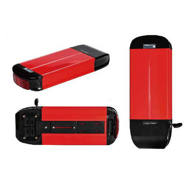 Hot Sale Strong Power 18650 52 pcs 10S5P/13S4P Lithium ion battery 48V 12.5AH for Ebike electric bicycle battery case with Taillight