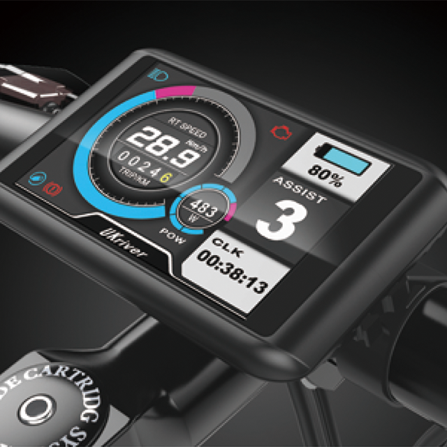 3.5 inch TFT color display 24V 36V 48V 52V 60V 72V for ebike