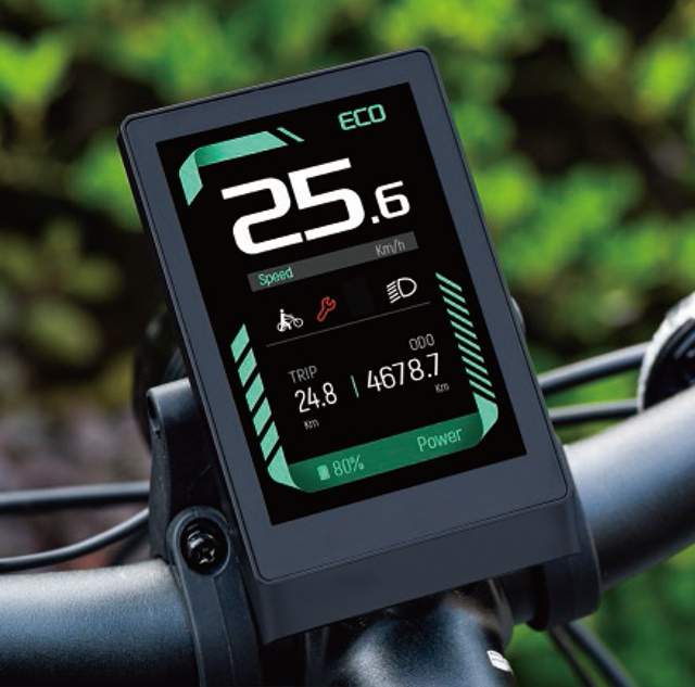 3.5 inch color screen in the middle OCA Full-Fit IPX7 Waterproof Support UART/CAN Protocol Bluetooth function