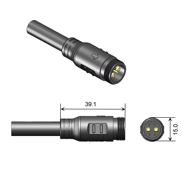 60V AC/DC 35A Charger & discharger battery connectors 
