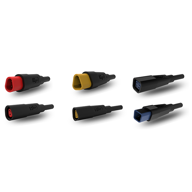 Higo Ebike IP67 Cable Extension Female Male 2/3/4/5/6/7/8/9 Pin Ebike Connector Waterproof Plug for Electric Bicycle Display pas battery Parts 