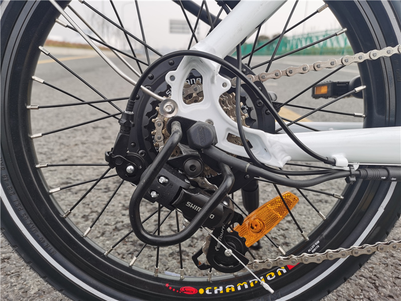 Cost-effective Ebike 20 inch 500W hub motor mini electric folding bike bicycle with 48V hidden battery