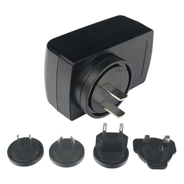 21.6V0.9A Interchangeable pins charger plug