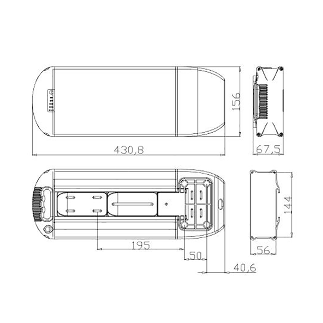 Hot sale 18650 48v 36v lithium ion battery 10ah 13ah 16ah Electric Bicycle Battery case