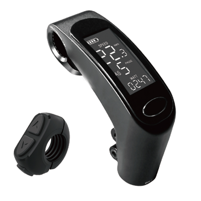 integrated design and curved appearance 24v 36v 48v with bluetooth display for ebike kit
