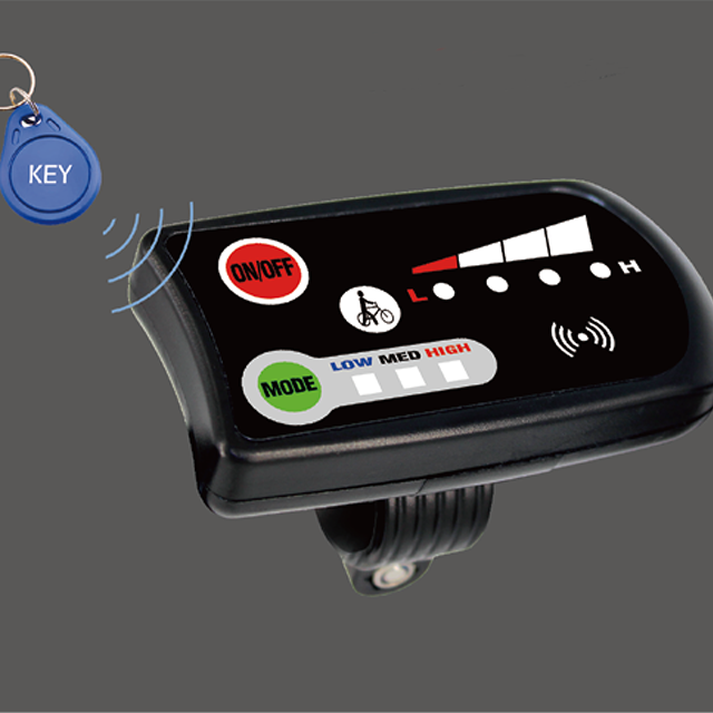 RFID Classic LED display for ebike with battery indicators