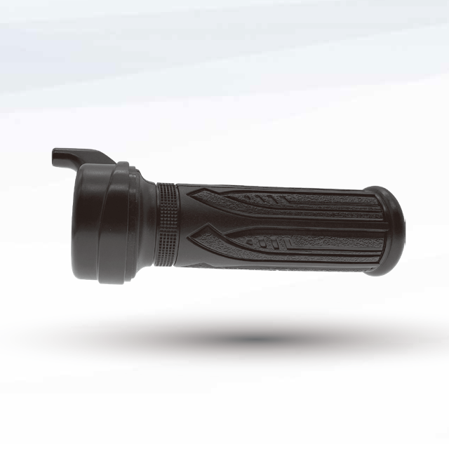 Electric Bike Throttle Grip 24V 36V 48V Waterproof Connector E Bike Twist Throttle Electric Bicycle Accessories