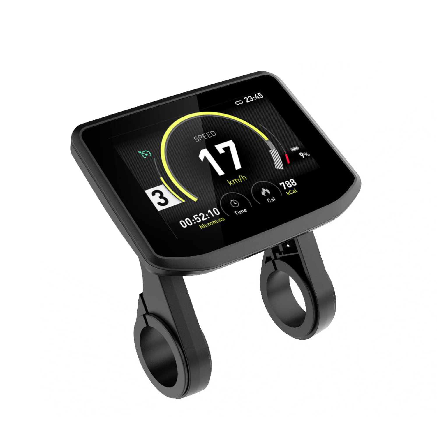  2022 new electric mountain city bike part motor control LED LCD IPS ebike meter display for electric bicycle dashboard ebike digital dash pedelec 
