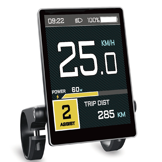 3.5 inch TFT UART/CAN USB Bluetooth display for ebike