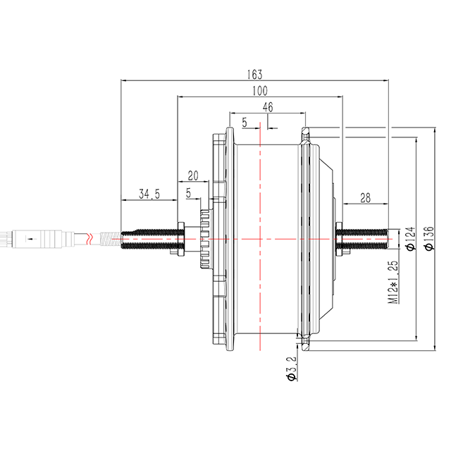 200w 250W electric bicycle rear front drive system kits brushless gear hub motor for city bike and road bike