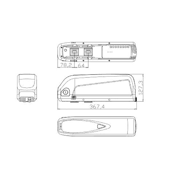 High quality & best price ebike battery case hailong G80 18650 80 pcs 10S8P eco friendly li ion ebike liion with manufacturer