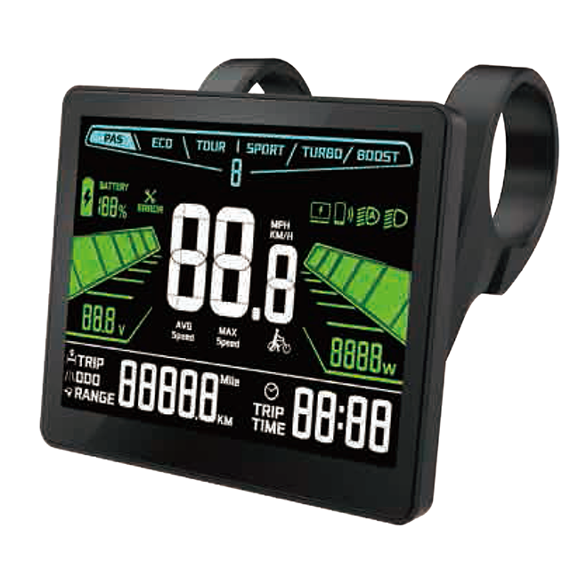 DFSTN, segment, 3.5" display for electric City bike 