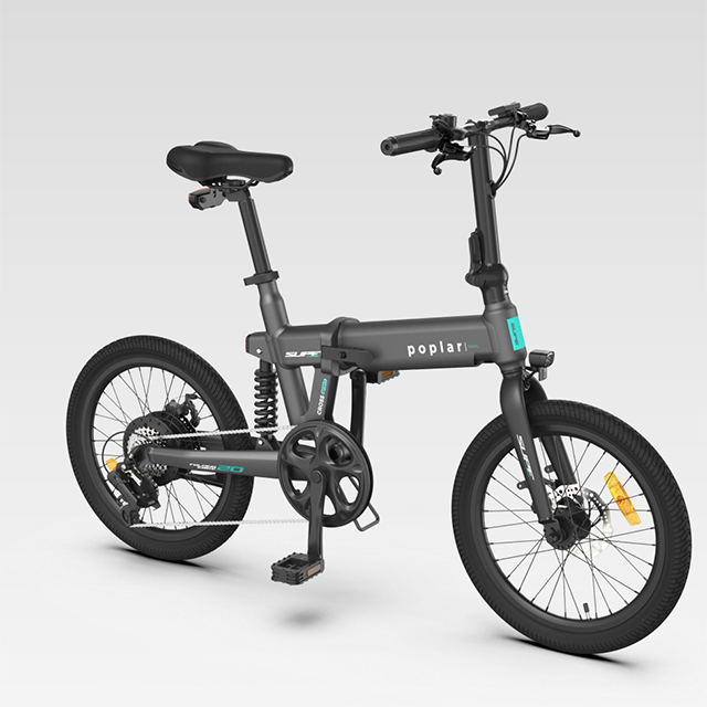 Ultra long mileage portable folding Electric bicycle lithium battery 36V 10Ah 250W rear hub motor 