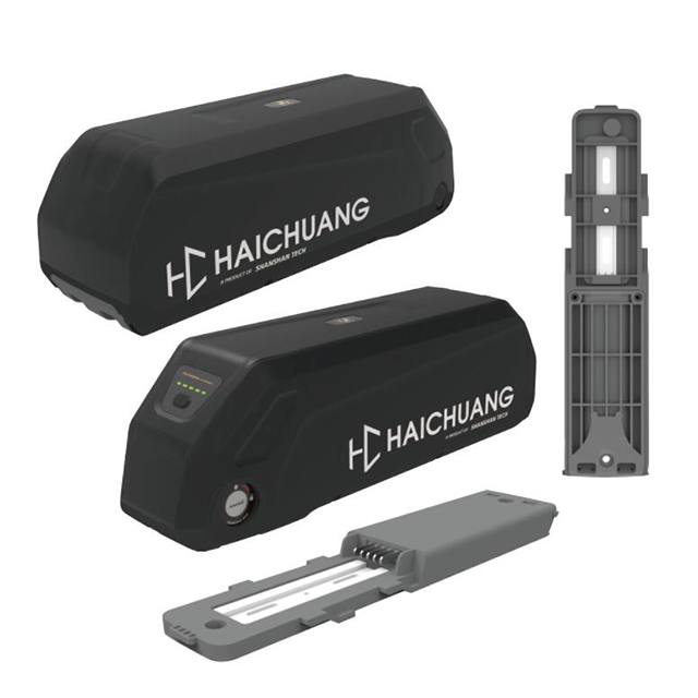 HaiChuang 18650 52pcs SSE-150 10S5P 13S4P ebike battery case down tube electric bike lithium ion battery box pack for electric bicycle