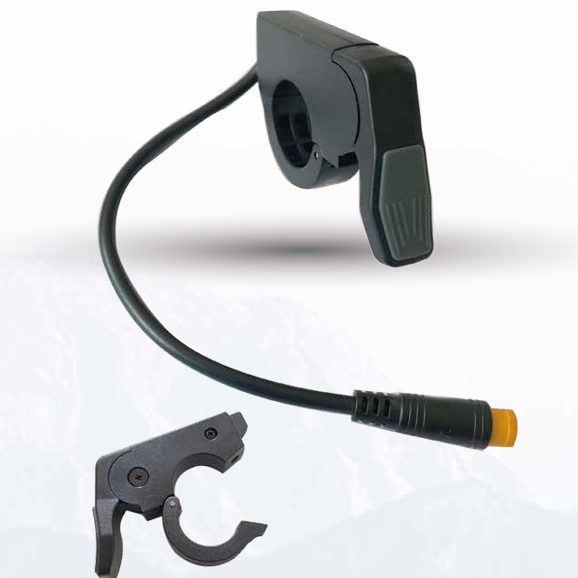 Ebike Thumb Throttle Quick Disassembly fit Left/Right Hand Finger Throttle Electric Bicycle Accessor