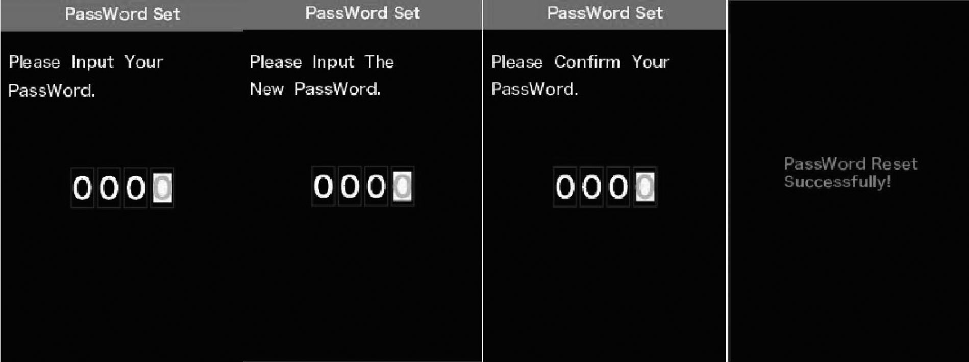 Password Change
